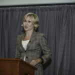 Jennifer Keesmaat, chief city planner, City of Toronto, speaks at the Visionary (re)Generation evening discussion.