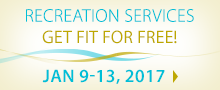 Recreation Services Free Week