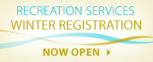 Recreation Services winter registration now open