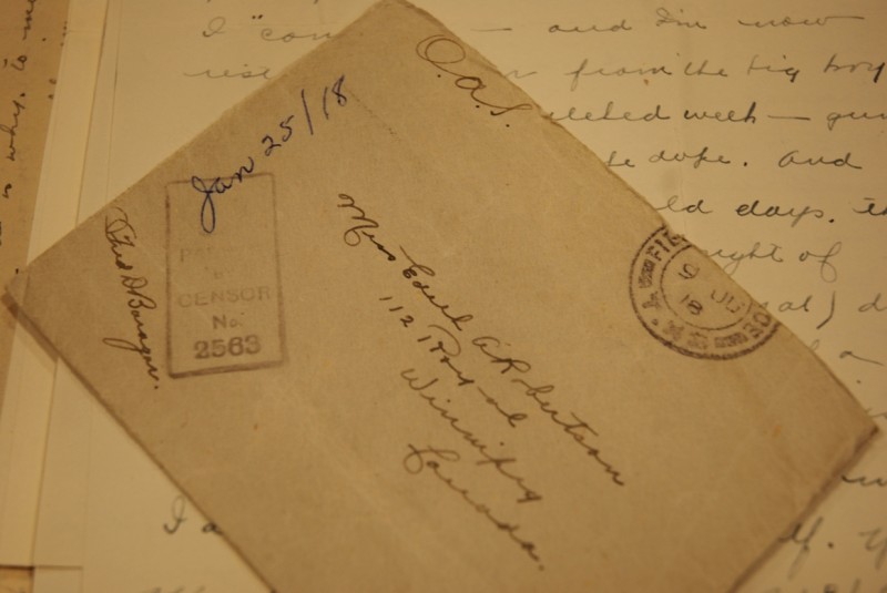 world war one letters