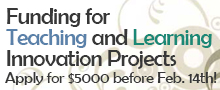 Funding for Teaching and Learning Innovation Projects