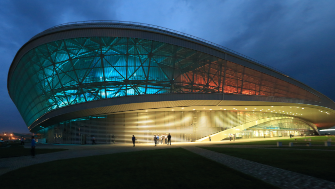 The Alder Arena Skating Center in Sochi.