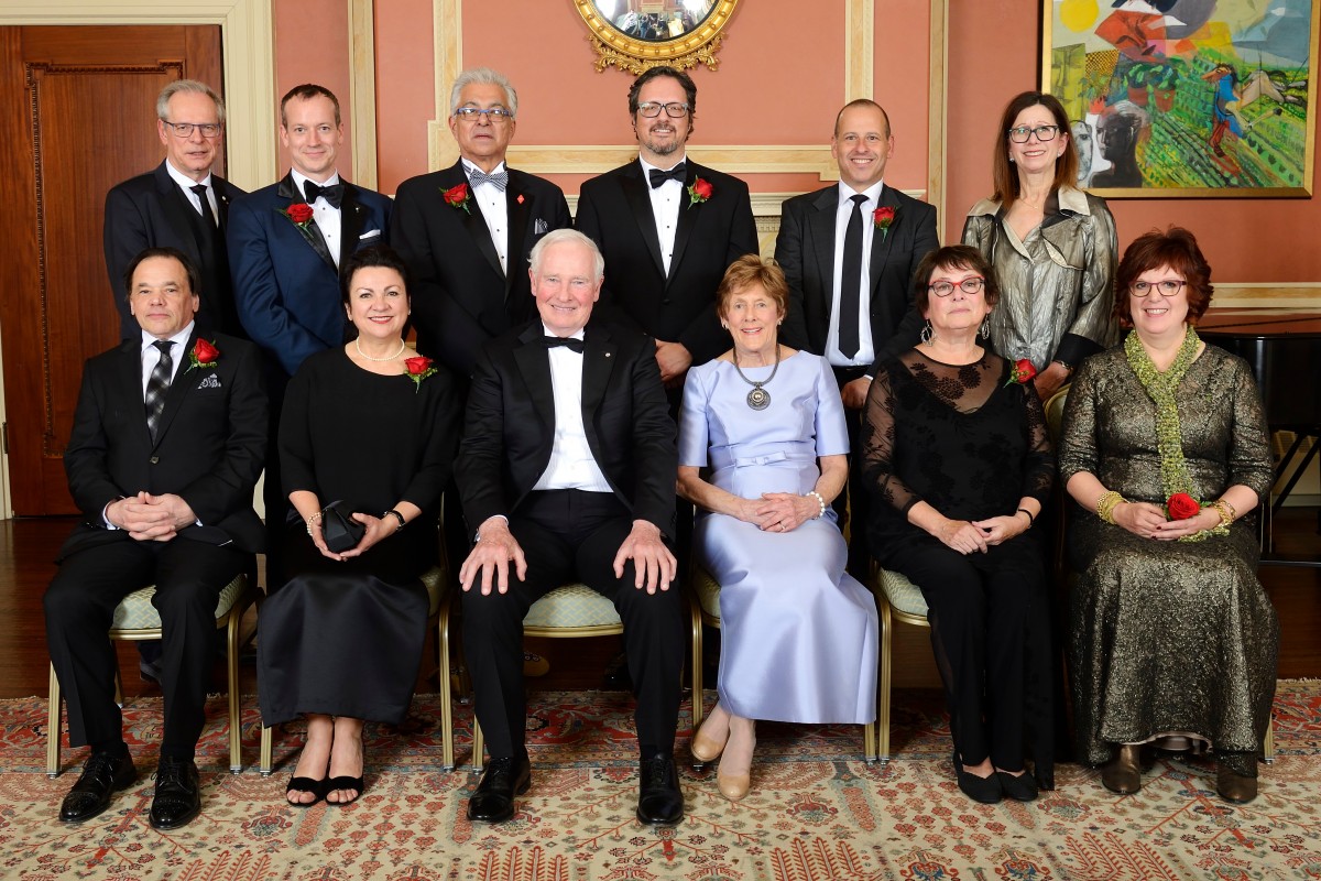 2015 Governor General's Award in Visual and Media Arts recipients // Credit: Sgt Ronald Duchesne, Rideau Hall © Her Majesty The Queen in Right of Canada represented by the Office of the Secretary to the Governor General, 2015