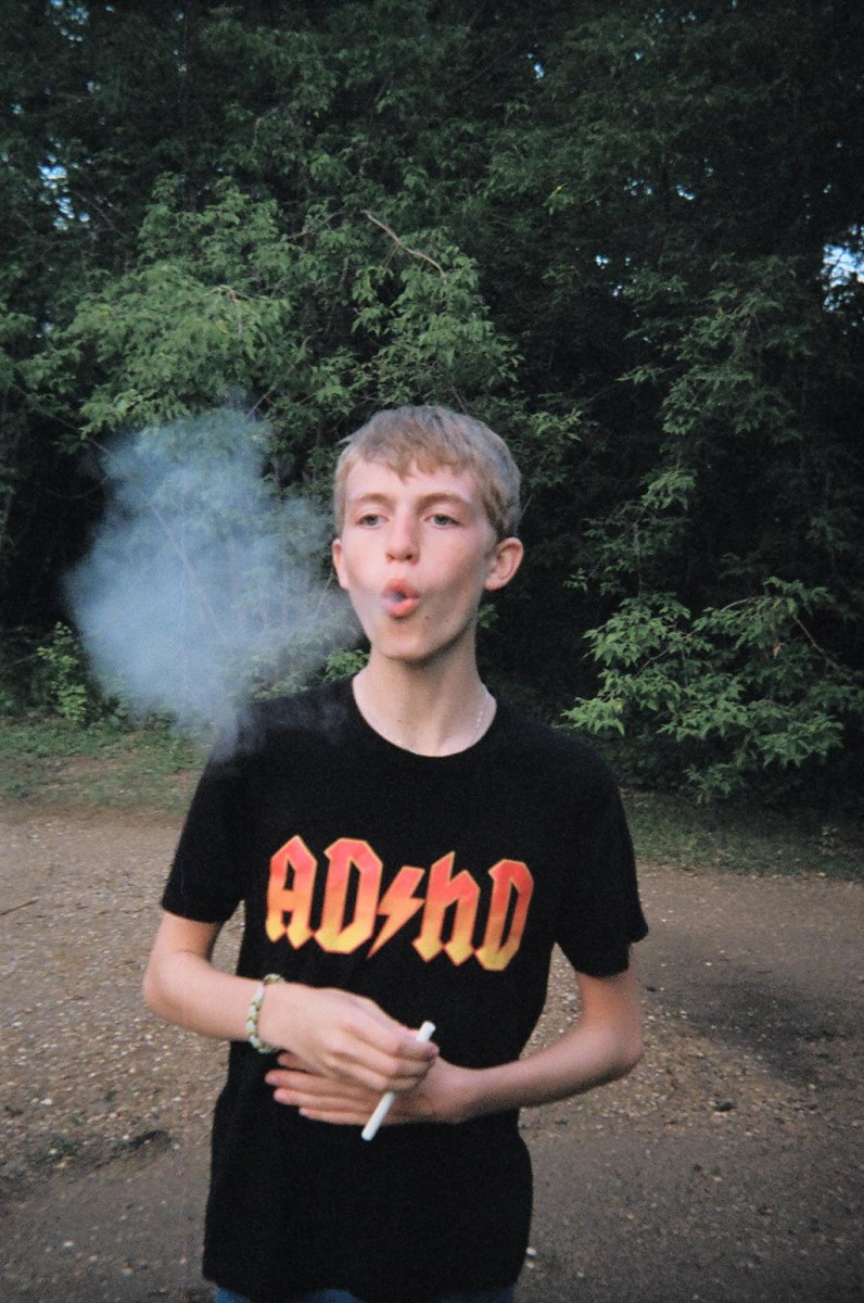 Graham Wiebe, Preteen Smoker (ADHD), 2014, Photograph