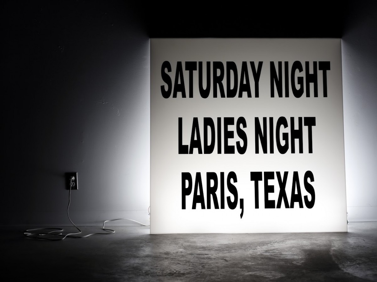 John Patterson, Saturday Night Ladies Night Paris Texas, 2014