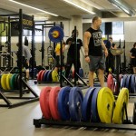 Bison student-athletes workout in the High Performance Centre