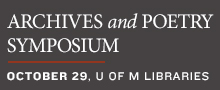 Archives and Poetry Symposium