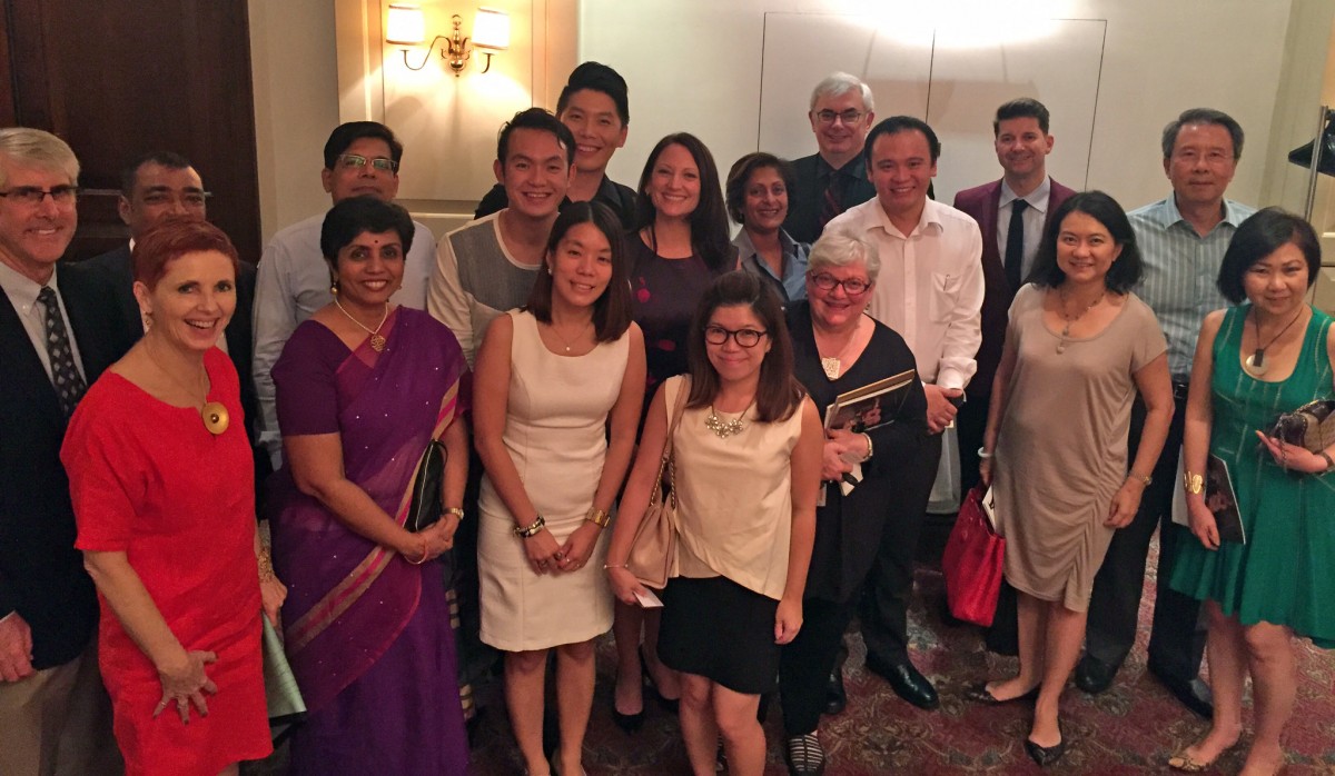 Alumni gather for event in Singapore