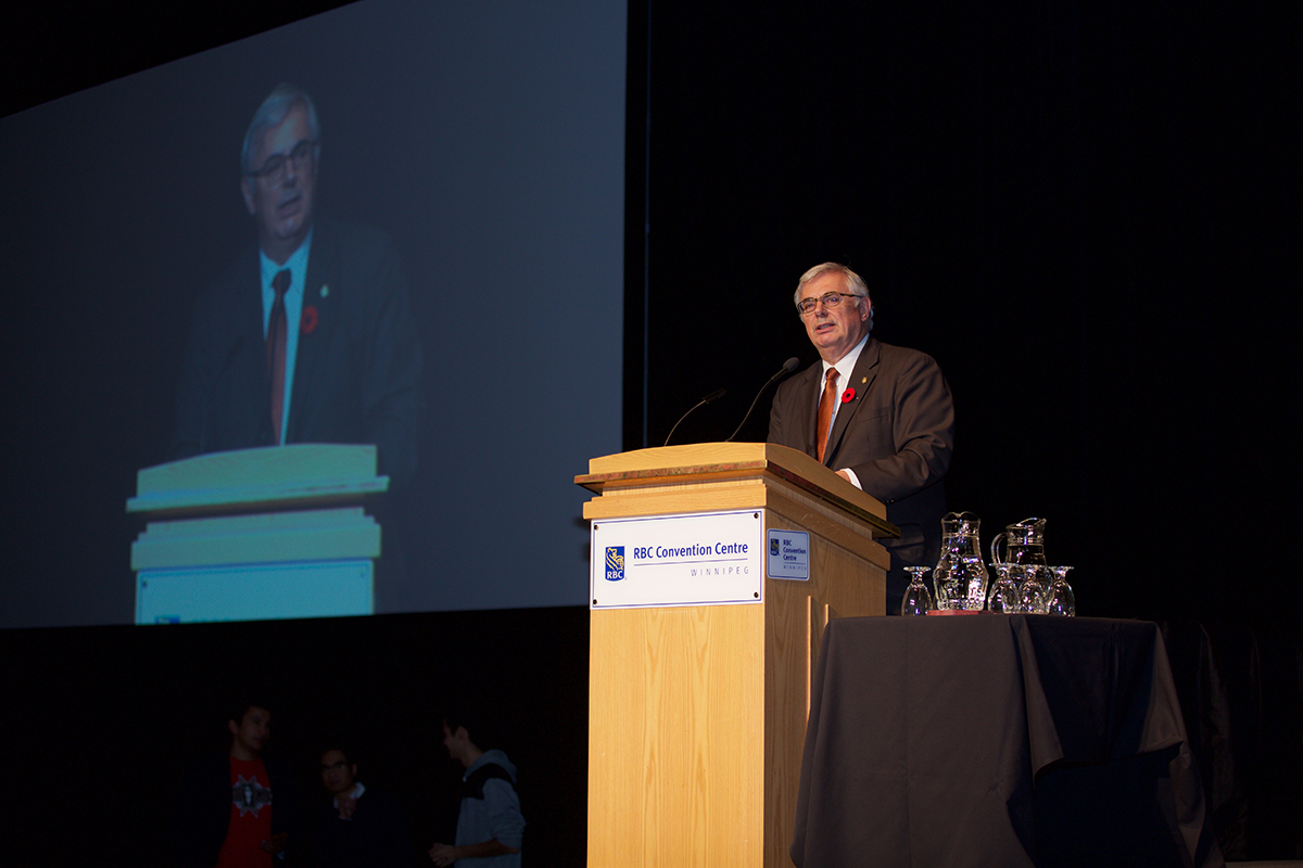 President Barnard also invited Canada's youth to Imagine a Canada and show the country how important it is for Indigenous and non-Indigenous people to understand and respect each other and stand together in unity.