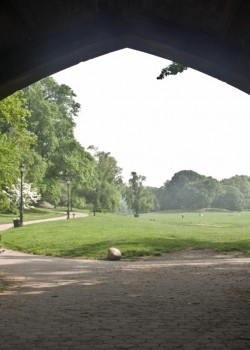 Prospect Park, Long Meadow, Brooklyn through Endale Arch // Photo: Marcella Eaton, Great City Parks