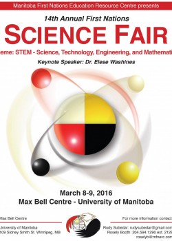 Manitoba First Nations Science Fair Poster 2016