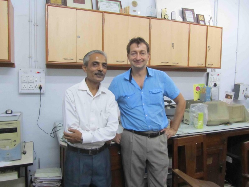 Dr. John Sorensen and Professor Tuhinadri Sen of Jadavpur University.