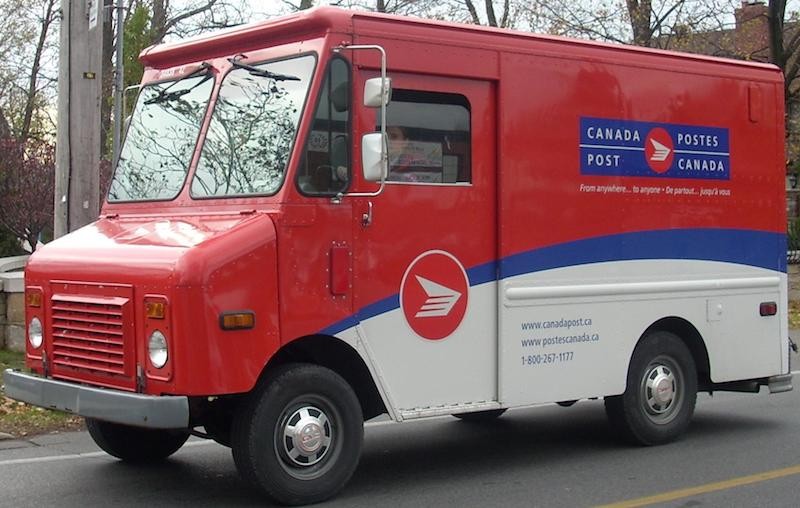 Canada Post truck 