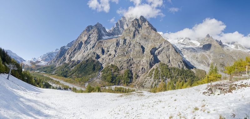 Mont Blanc: Climb it and you best your brother // Photo: Wikimedia