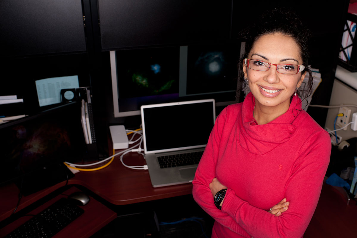 Dr. Samar Safi-Harb, Canada Research Chair in Supernova Remnants Astrophysics, Faculty of Science.