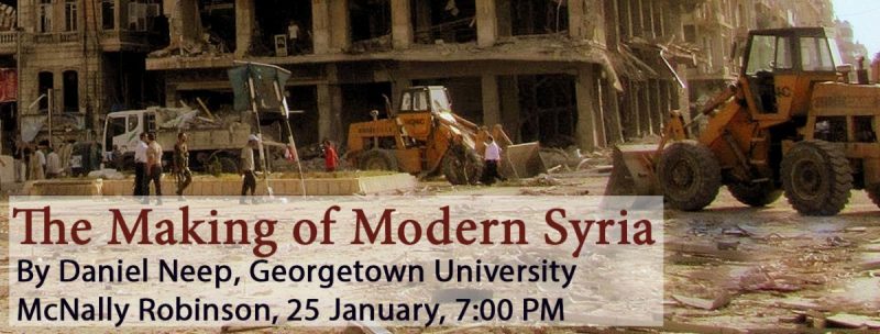 The making of modern Syria - Beyond Crisis lecture series 