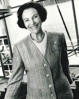Dr. Sonja I. Bata, O.C (LLD/99), an honorary degree recipient from the U of M