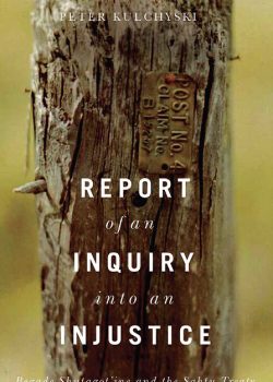 The book launch for Report of an Inquiry into an Injustice takes place on April 6, 2018.