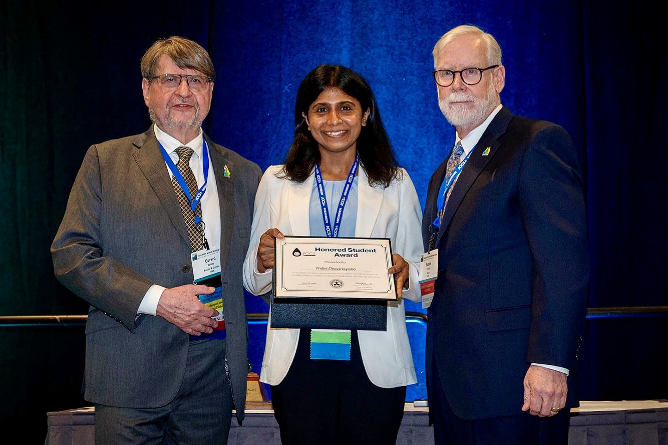 AOCS Honored Student Award - Thilini Dissanayake