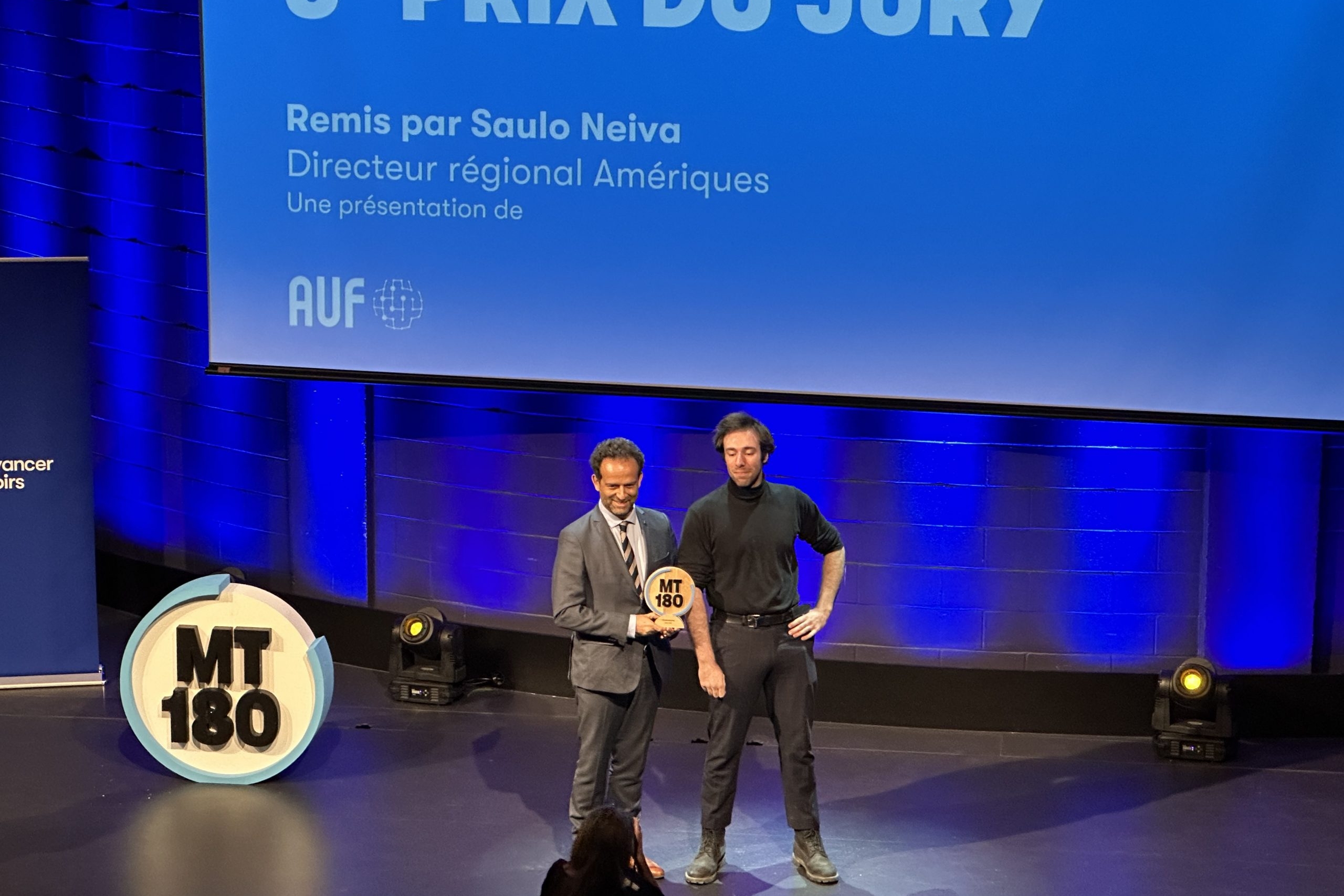 mt180 challenger on a stage