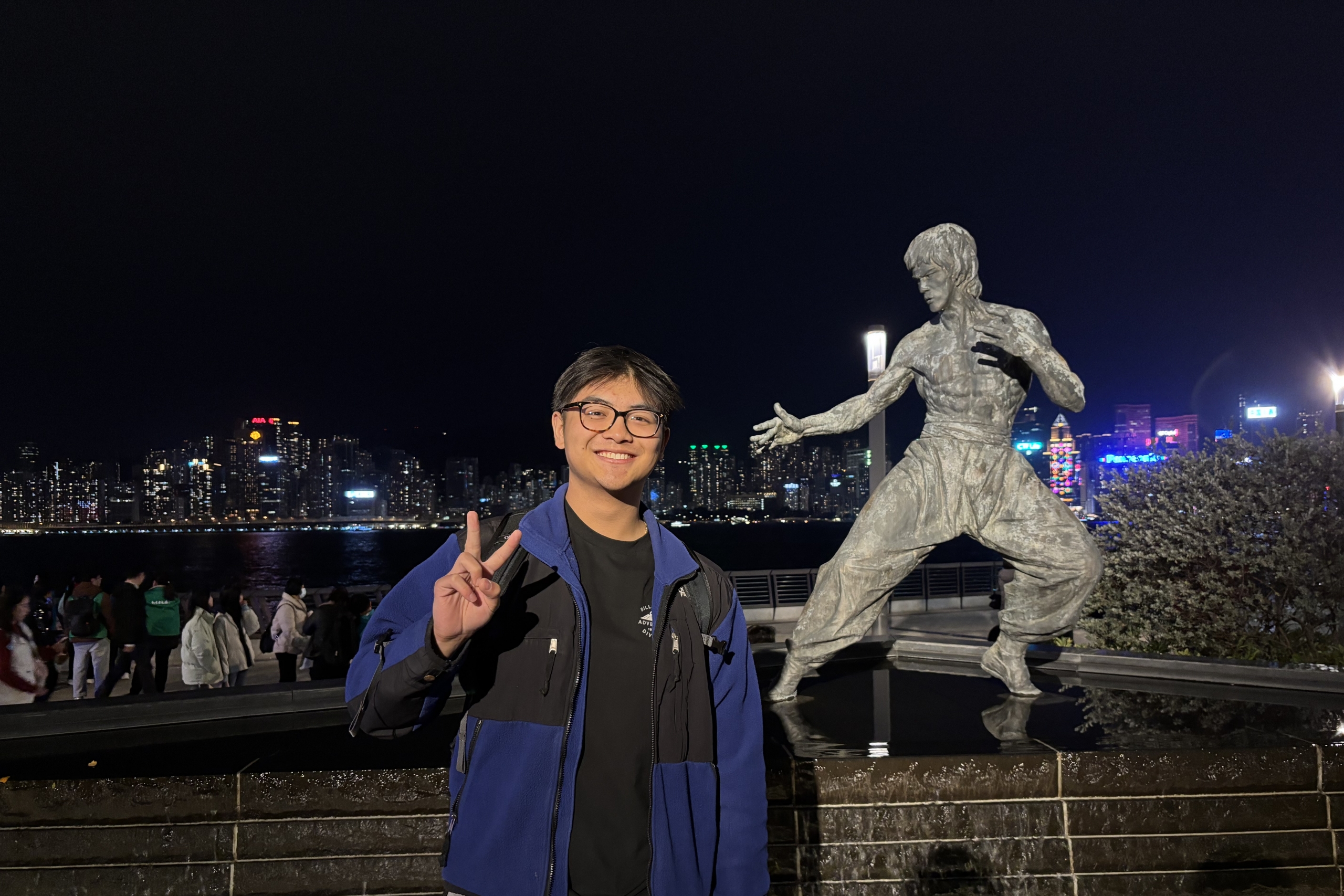 Daniel Eng on exchange