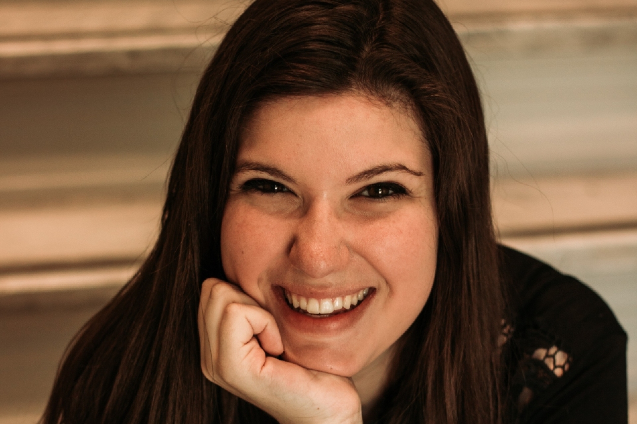 Keely McPeek, who performs as Marie Serpente in Li Keur: Riel's Heart of the North