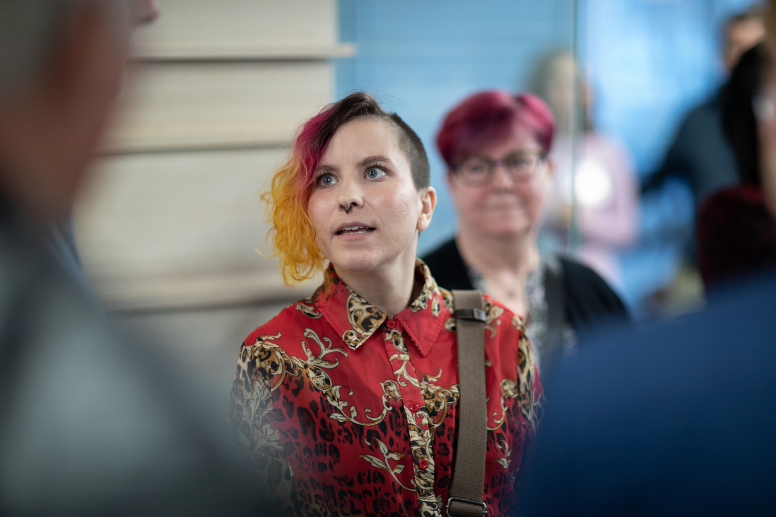 Person at STRR event