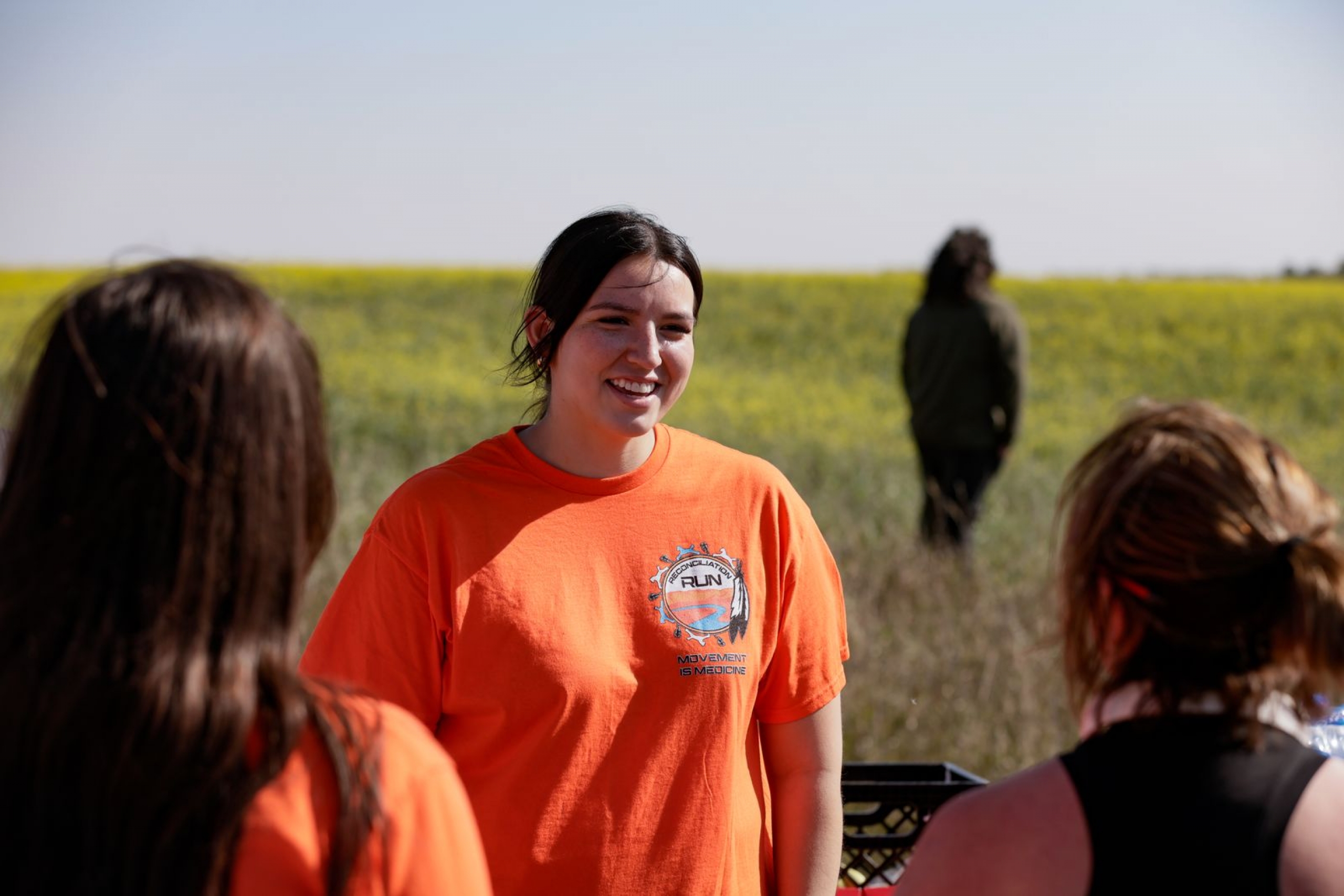 Trechelle Bunn at the Reconciliation Run