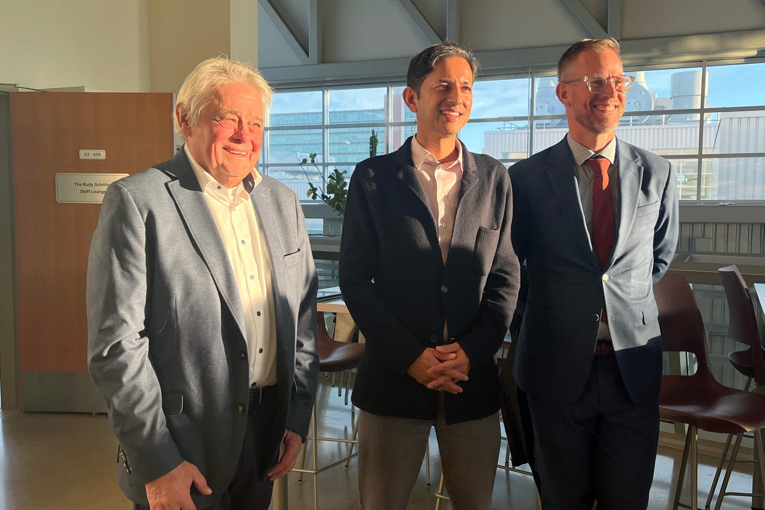 2025 Alumni of Influence Awards - Dennis Hodgkinson, Jitendra Paliwal and Michael Gregoire