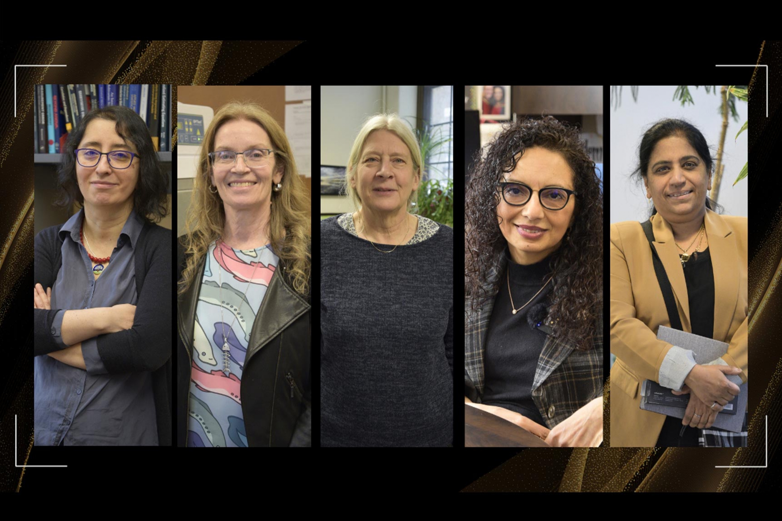 A photo collage of the participants for the international day of women and girls in science.