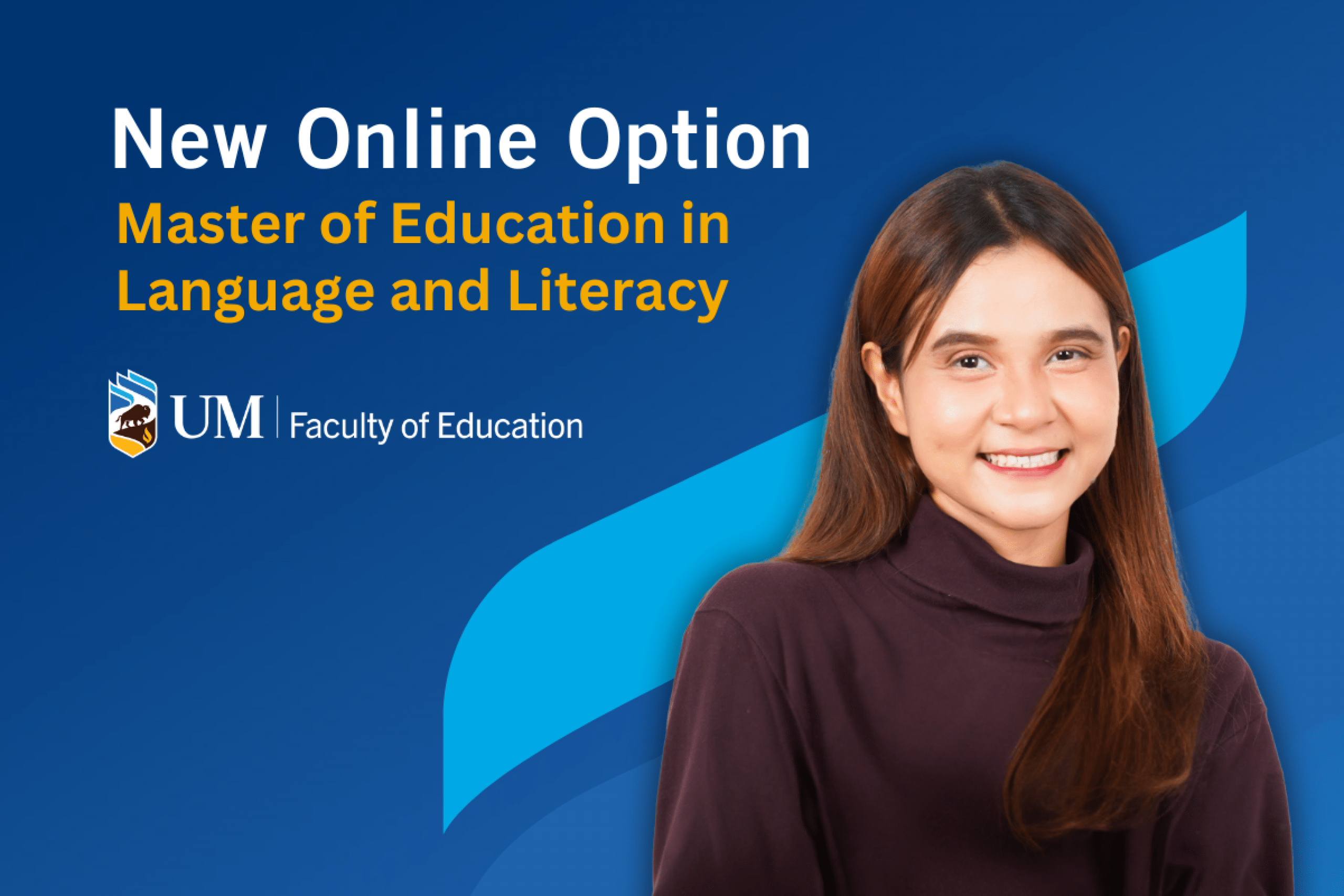 New online option for master of education in language and literacy