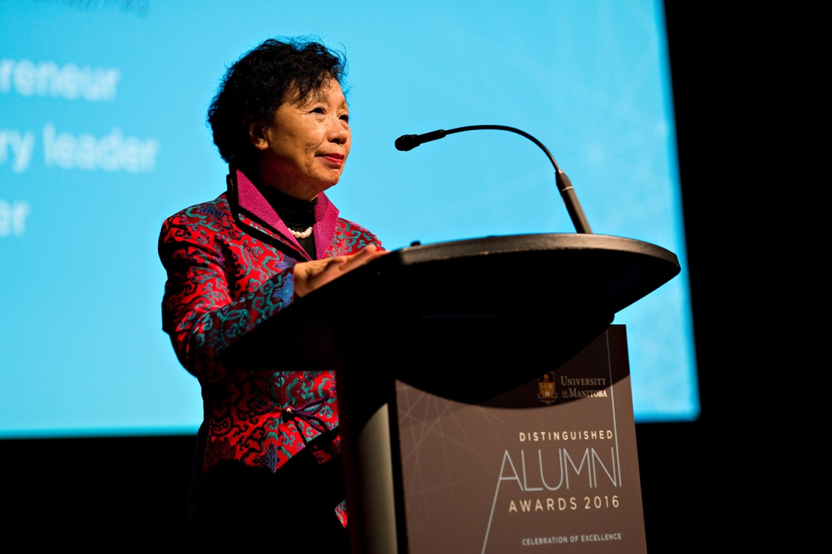Emmie Leung, Professional Achievement recipient.