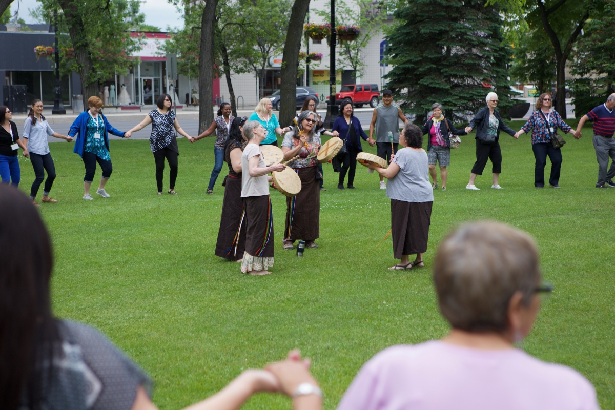 A round dance was held to close the Conference on June 18, 2016.