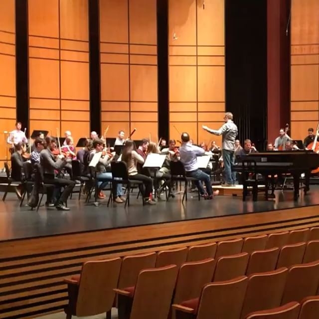 A sneak peek at how the Thunder Bay Symphony Orchestra sounded today in our dress rehearsal! I'm sitting"https://www.instagram.com/p/BR_XzBKA2fX/">View video