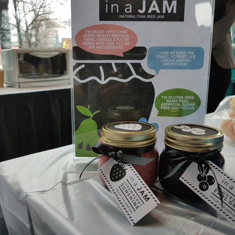 So many great products here. We had a chia seed jam product, Rosellis Iced Tea and a Greek yoghurt dip. Feedback from the judges have been really positive. You might just see some of these products in your local stores in future.