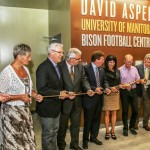 Ribbon cutting for David Asper U of M Bison Football Centre