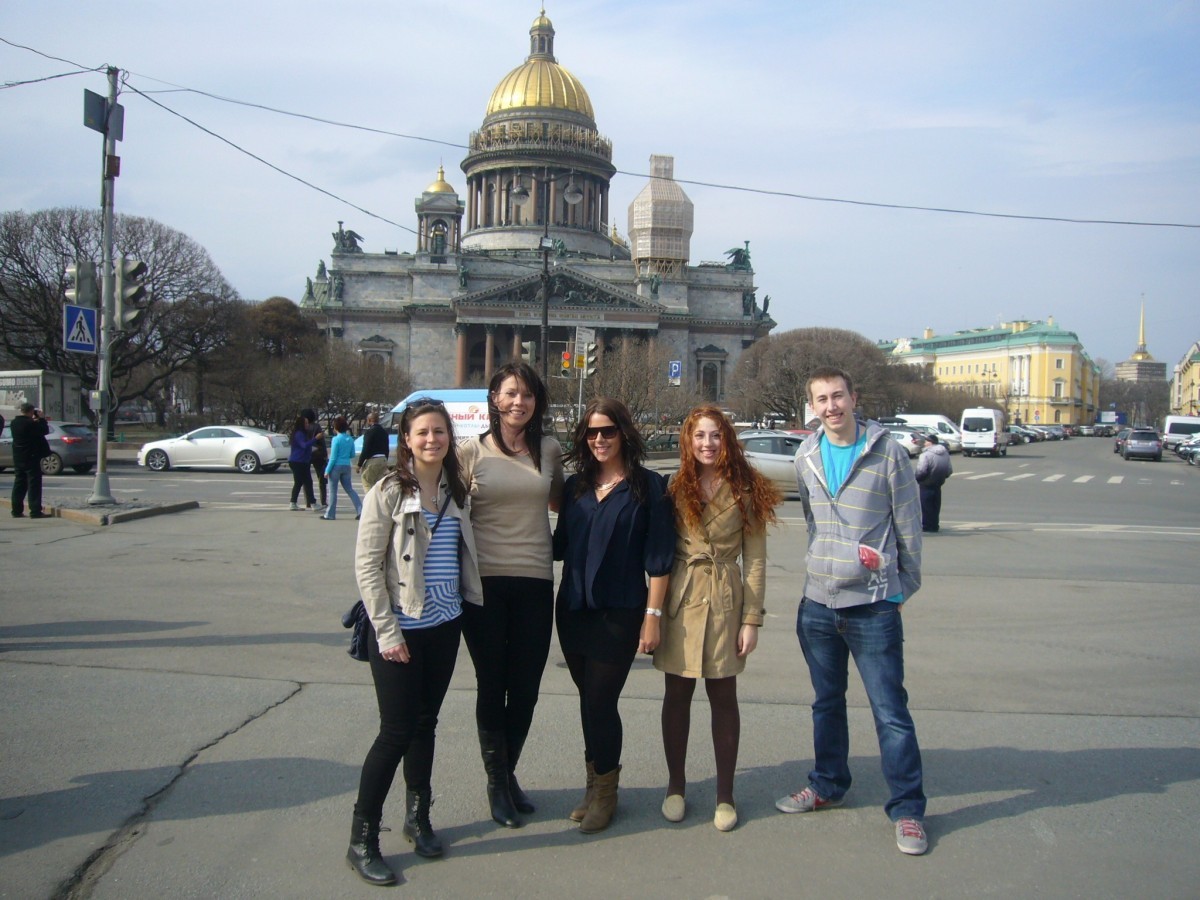 U of M students at the G20 Youth Forum in St. Petersburg, Russia