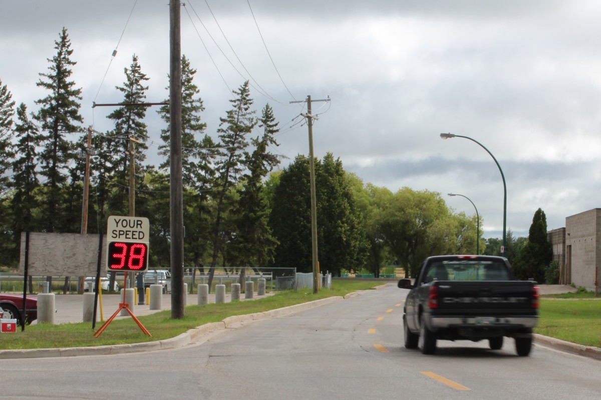 Speed limits on campus.