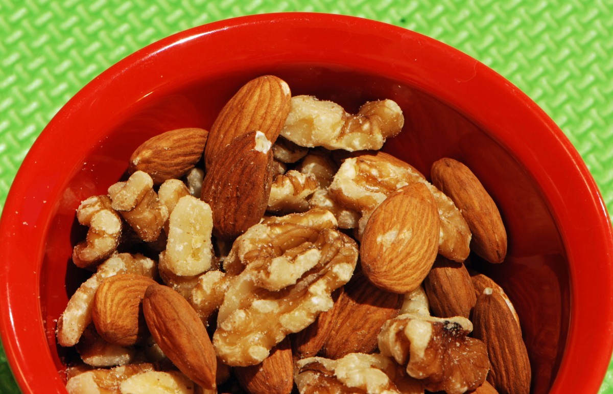 a bowl of nuts