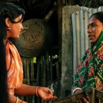 two women in Bangladesh talk