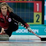 Feb17, 2014. Winter Olympic Games.Team Canada skip Jennifer Jones. // Photo Canadian Curling Association Michael Burns