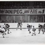 Winnipeg Jets vs. Houston Aeros // Photo from the Henry Kalen Fonds, Archives and Special Colelctions