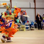 a dance at a Pow Wow