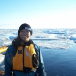 Emily Choy in the Arctic.