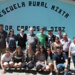 The 2014 project design team with teachers and the principal of a school in Honduras