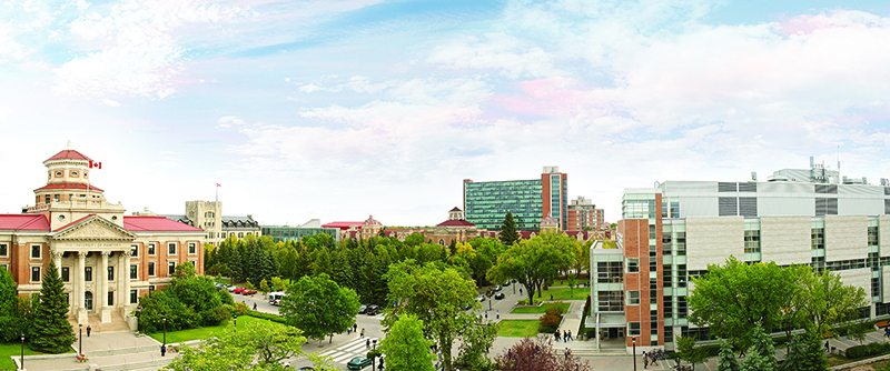 Fort Garry campus panoramic