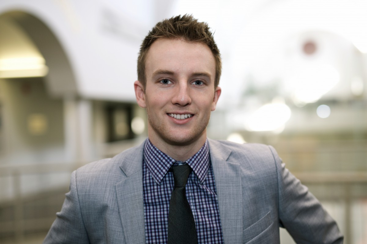 Asper School of Business student Travis Dreger