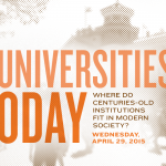 April 2015 Visionary Conversations, Universities Today