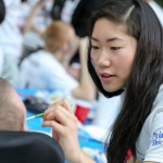 First-year dentistry student Gladys Yeung took part in Sharing Smiles Day on April 25 // Photo by Cleve Kim