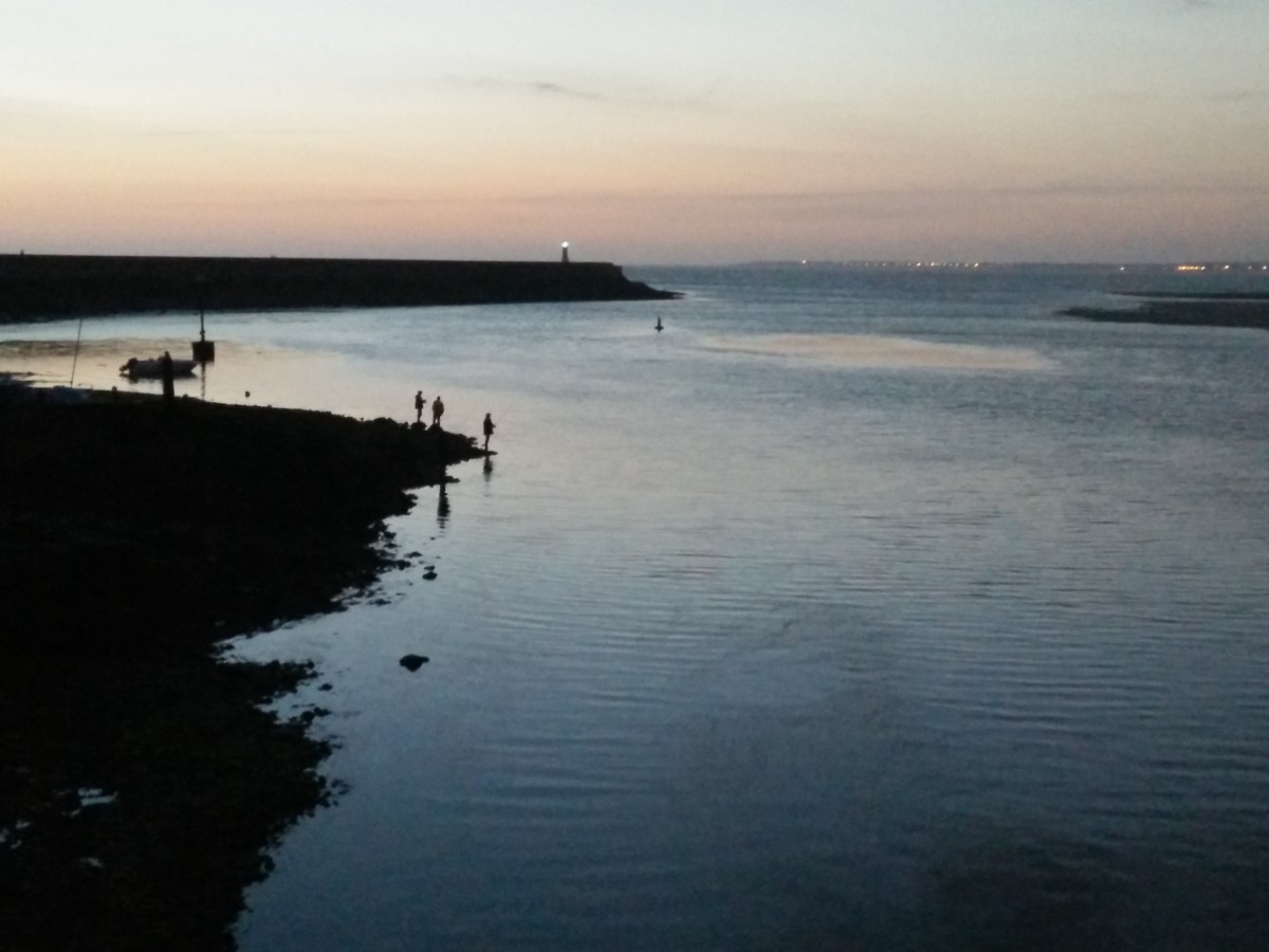 The sunset at Le Croisic, France. Photo by Thomas Dunford.